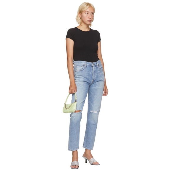 Citizens Of Humanity Denim - citizens of humanity - liya high rise classic crop